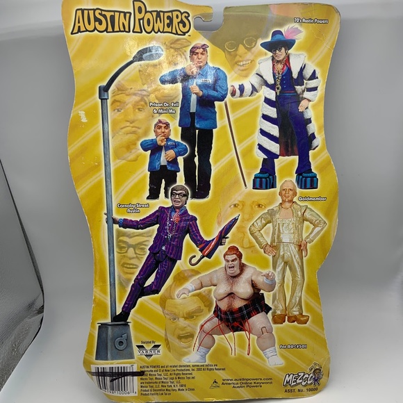 Vintage Mezco Austin Powers Goldmember Action Figure SEALED! - Picture 9 of 13